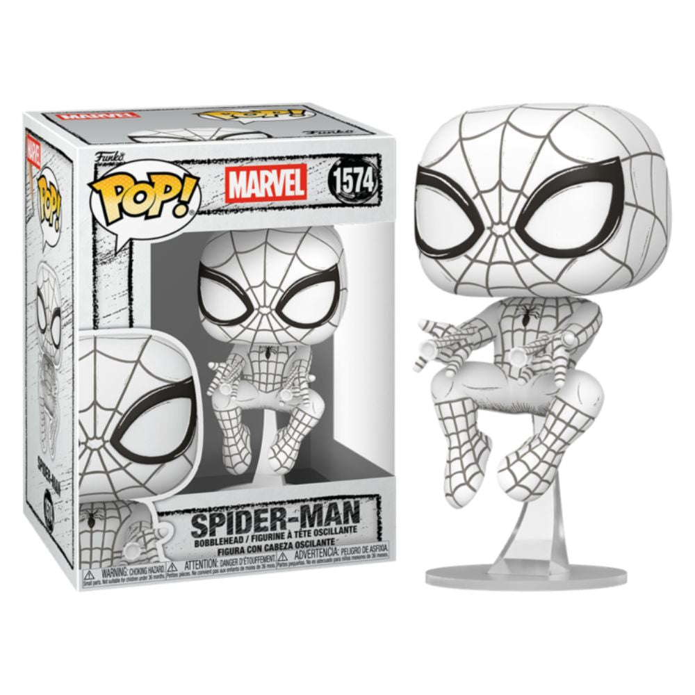 Marvel: Sketched - Spider-Man Pop! Vinyl