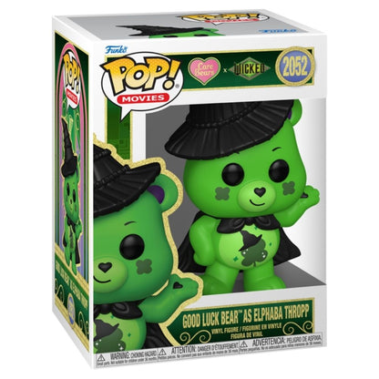 Care Bears x Wicked - Good Luck Bear as Elphaba Thropp Pop! Vinyl