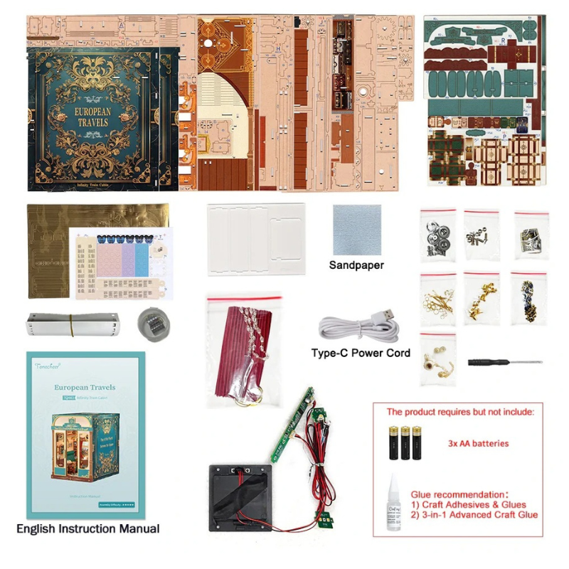 Tonecheer European Travels Train Cabin