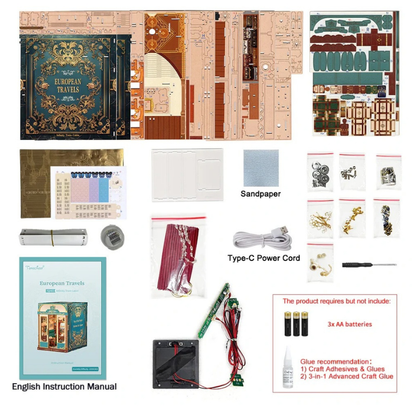 Tonecheer European Travels Train Cabin