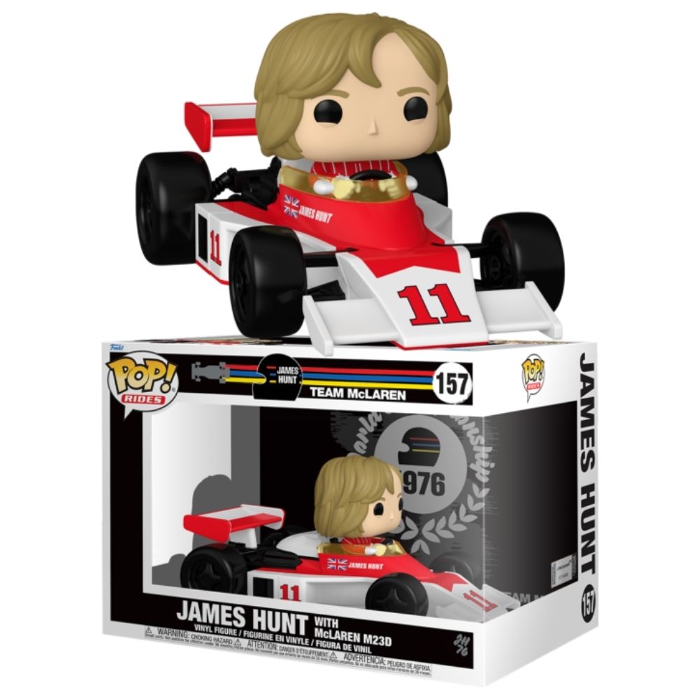 F1: Formula 1 - James Hunt with McLaren M23D (Team McLaren) Pop! Vinyl Ride