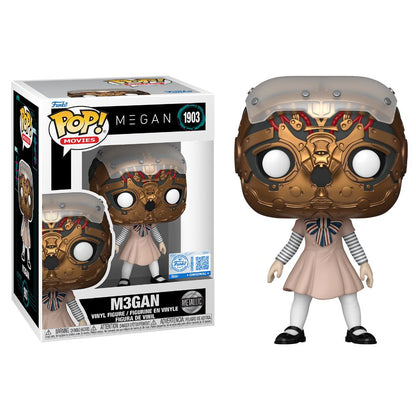 M3GAN - M3GAN Robot Face Exposed Metallic US Exclusive Pop! Vinyl