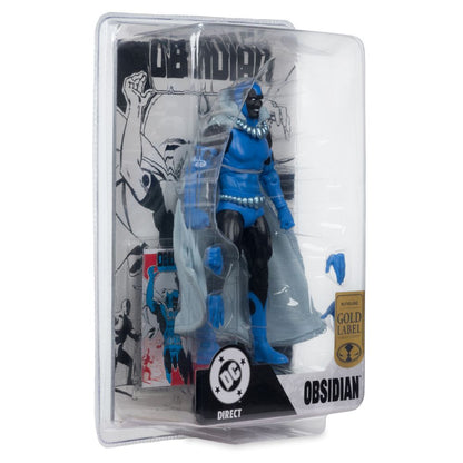 DC Comics -  Obsidian (Infinity Inc #16) Gold Label 7 Inch Action Figure