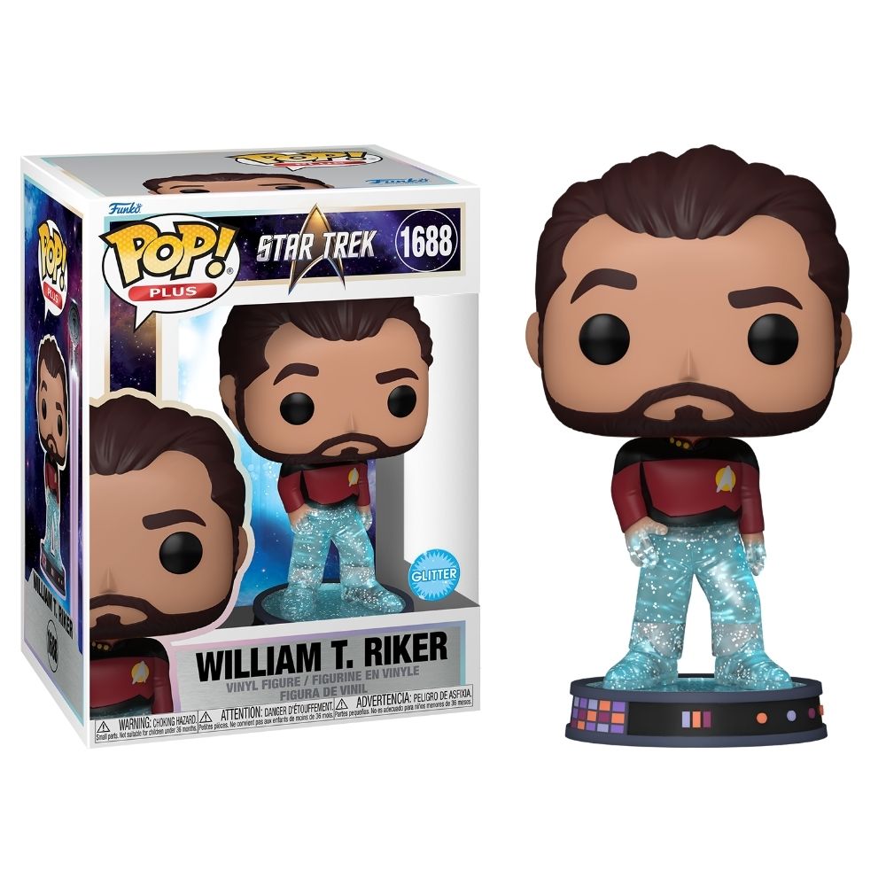Star Trek - Transporting William T Riker Pop! Vinyl Plus