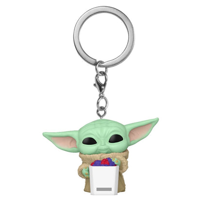 Star Wars: The Mandalorian & Grogu (2026) – Grogu with Food Pocket Pop! Keychain