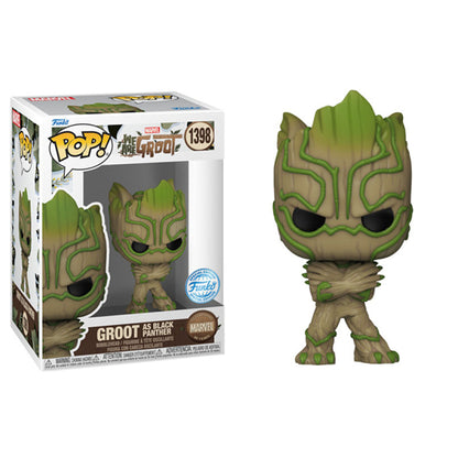 Marvel 85th Anniversary - We Are Groot - Black Panther US Exclusive Pop! Vinyl