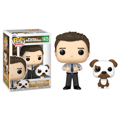 Parks and Recreation 15th Anniversary - Chris Traeger with Champion Pop! Vinyl