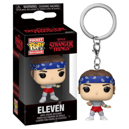 Stranger Things - Eleven with Bandana (Season 5) Pocket Pop! Keychain