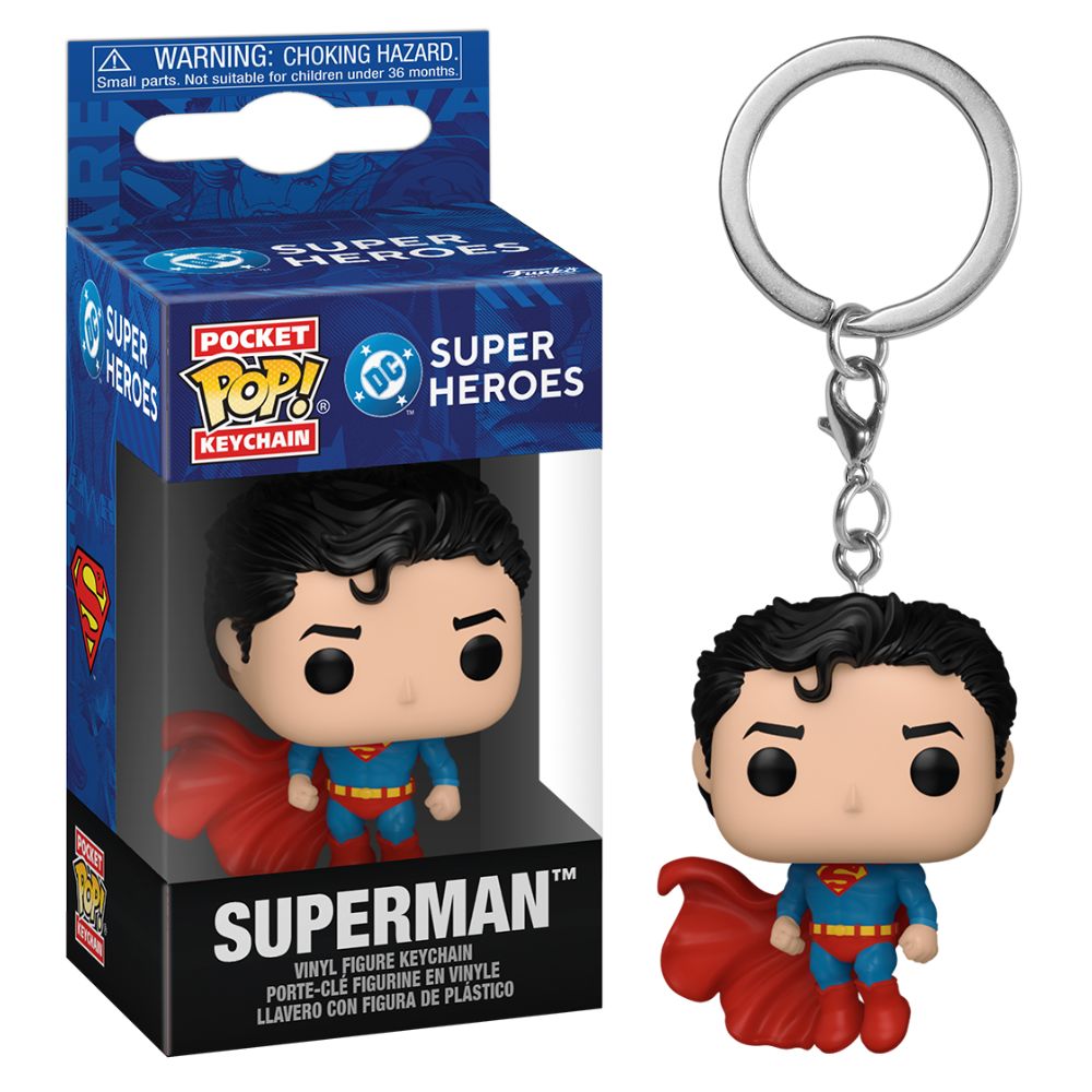 DC Comics - Superman New Classics Pocket Pop! Keychain