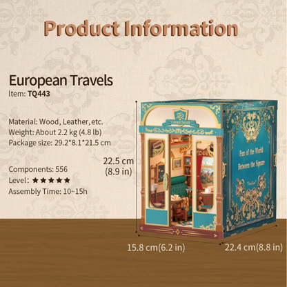 Tonecheer European Travels Train Cabin