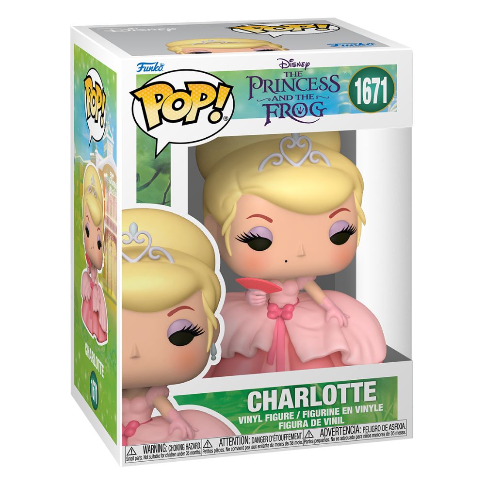 The Princess and The Frog - Charlotte Pop! Vinyl