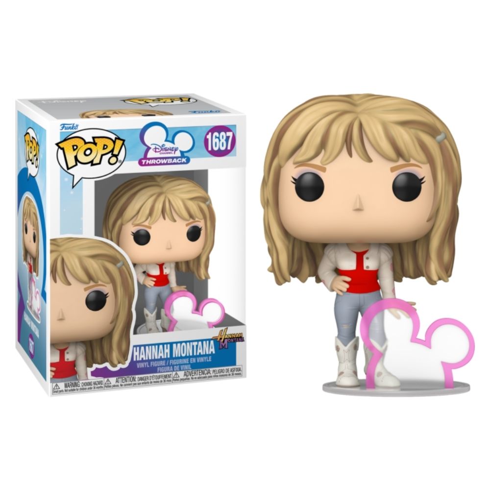 Hannah Montana - Hannah Montana with Disney Channel Logo Pop! Vinyl