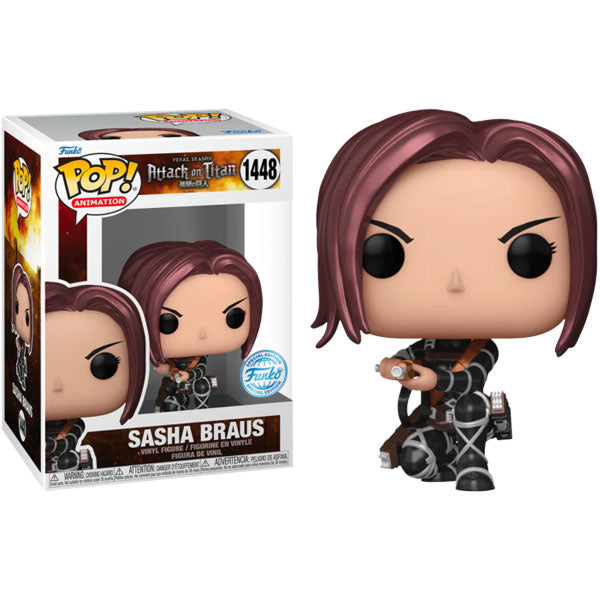 Attack on Titan - Sasha Season 5 US Exclusive Metallic Pop! Vinyl