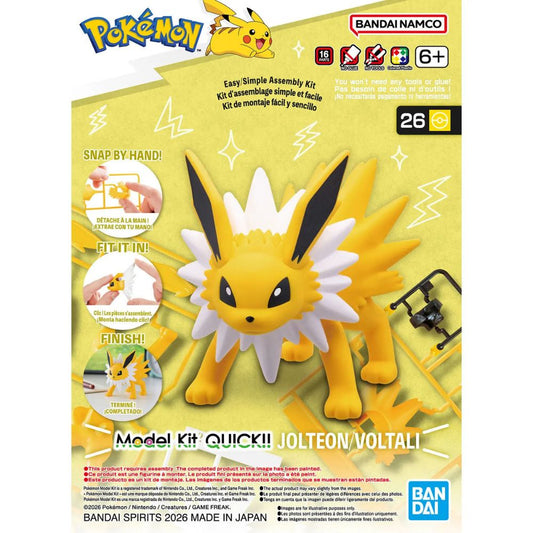 Pokemon Model Kit Quick!! 26 Jolteon