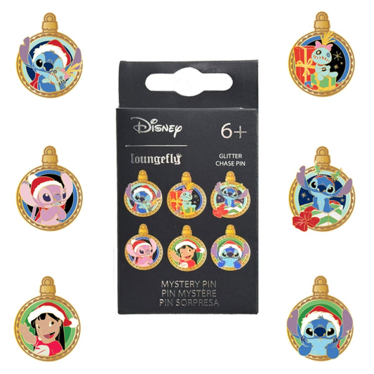 Loungefly - Lilo & Stitch - Holiday Ornaments Mystery Box Pins ( 1 Unit )