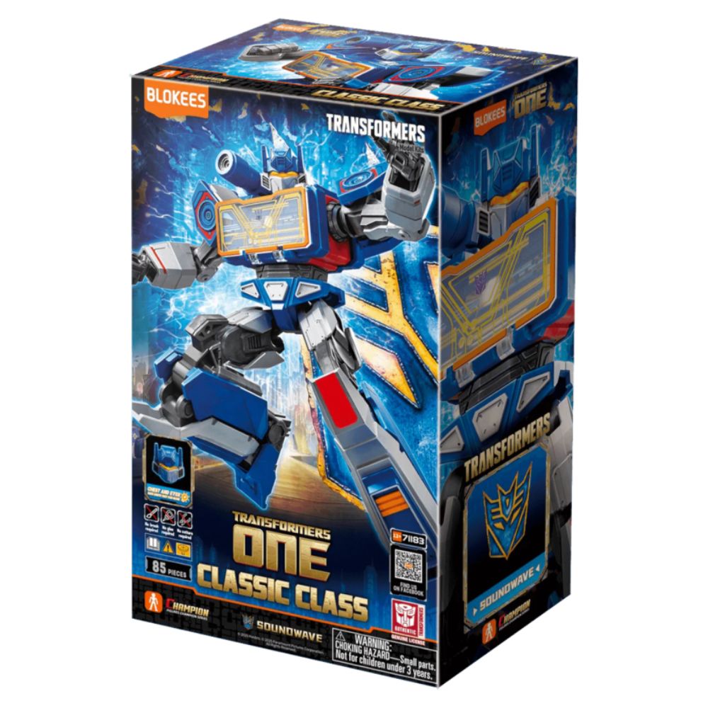 Blokees Figures - Transformers: One - Soundwave Model Kit