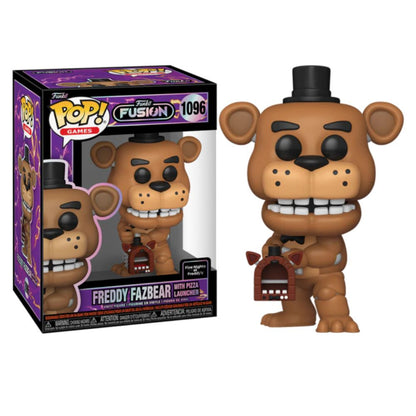 Funko Fusion - Freddy Fazbear with Pizza Launcher Pop! Vinyl