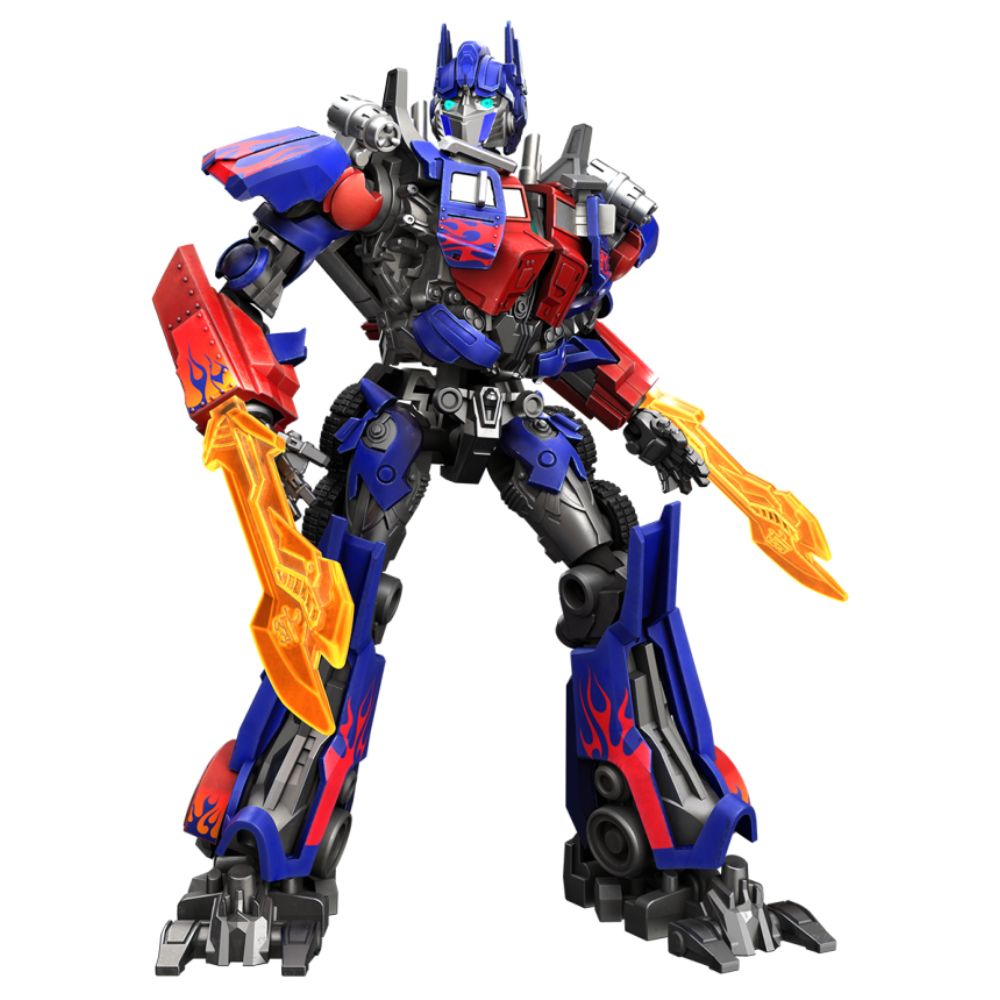 Blokees Figure - Transformers (Model Kit) Classic Class 09 Movie 1 Optimus Prime (Luminous Eyes)