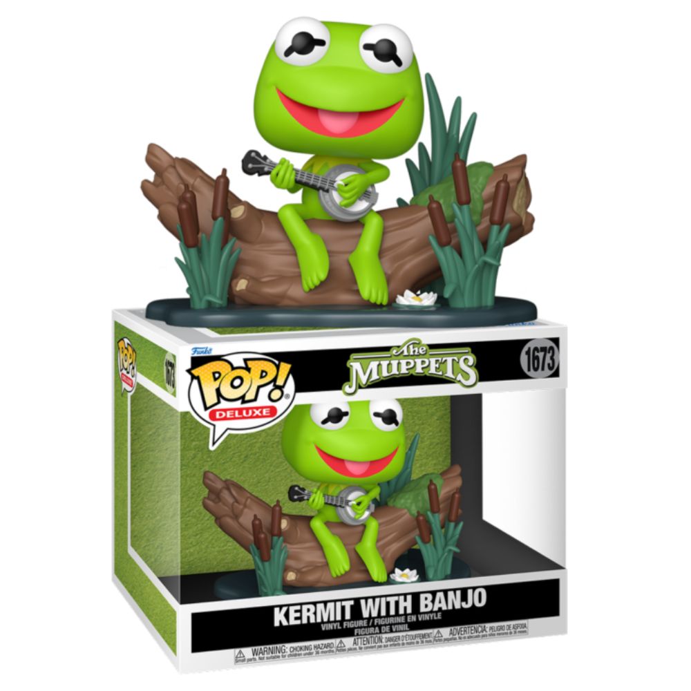 The Muppets - Kermit with Banjo Pop! Vinyl Deluxe