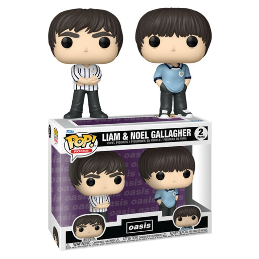 Oasis - Liam & Noel Gallagher Pop! Vinyl 2 Pack