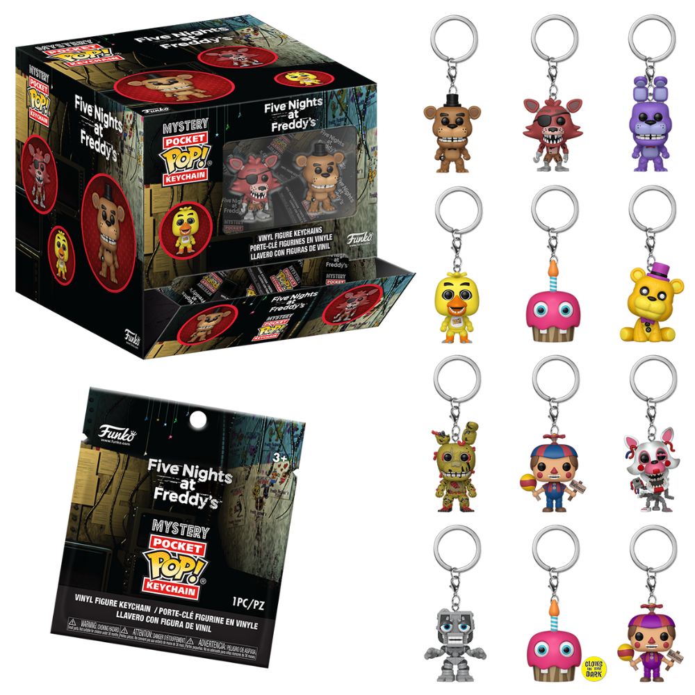 Five Nights at Freddy's: Help Wanted 2 - Pocket Pop! Keychain Assortment (1 Unit)