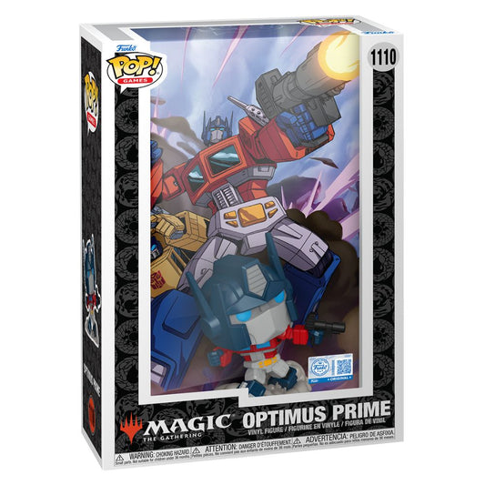 Transformers X: Magic The Gathering - Optimus Prime Pop! Cover