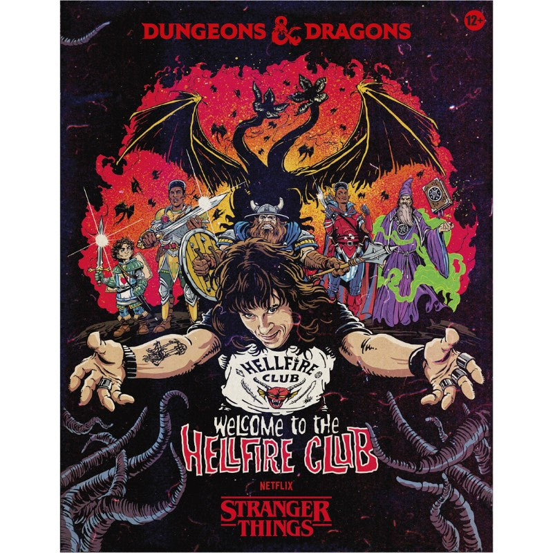 D&D Dungeons & Dragons Stranger Things Welcome to the Hellfire Club