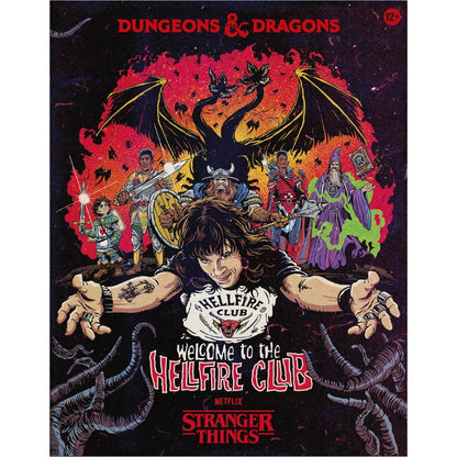 D&D Dungeons & Dragons Stranger Things Welcome to the Hellfire Club