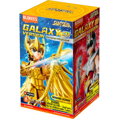 Blokees Figures - Saint Seiya - Galaxy Version 01 "Saint Seiya" Blind Box Display (9 Units