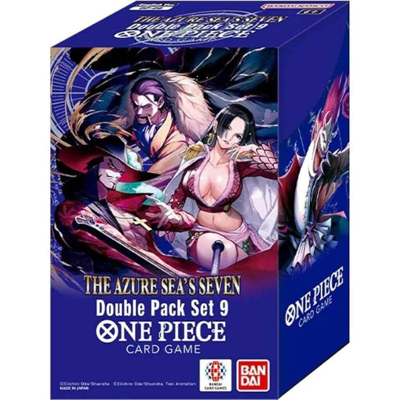 One Piece Card Game The Azure Sea's Seven Double Pack Set 9 (max 2 per person)