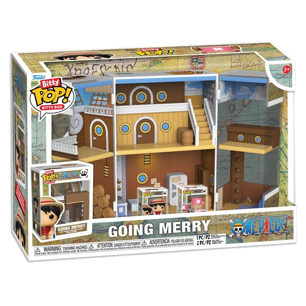 One Piece - Going Merry Bitty Pop! Vinyl Box Playset