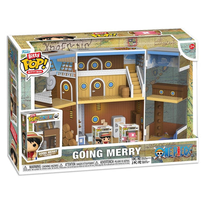 One Piece - Going Merry Bitty Pop! Vinyl Box Playset