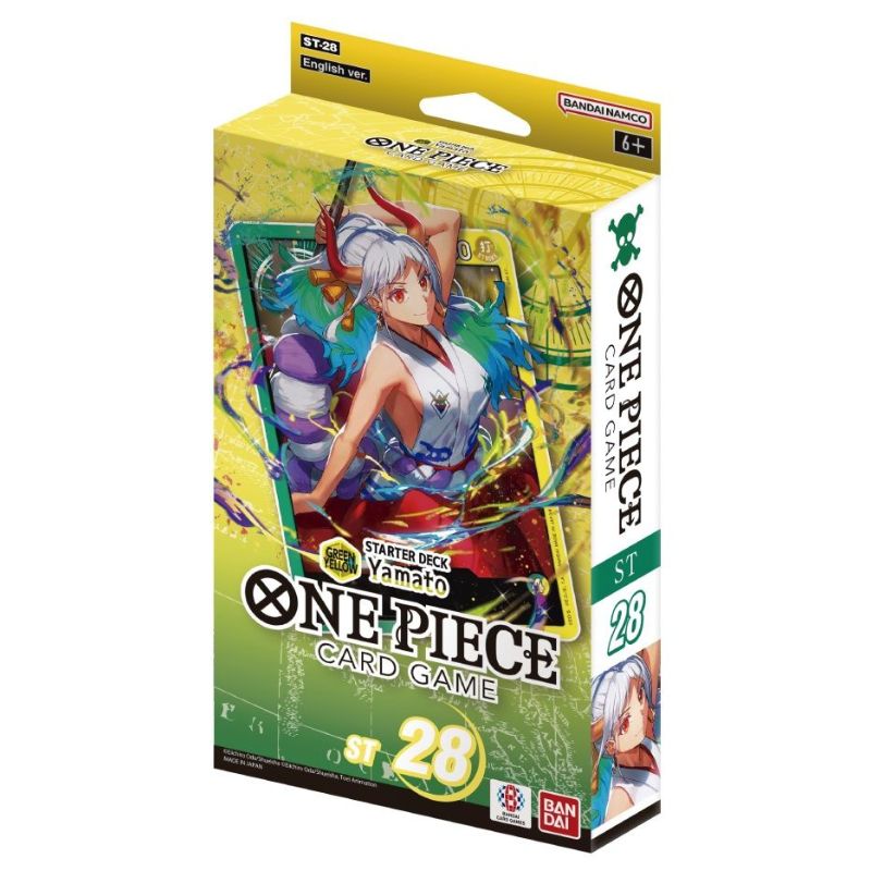 One Piece Card Game: Starter Deck Display – (Green/Yellow) Yamato [ST-28]