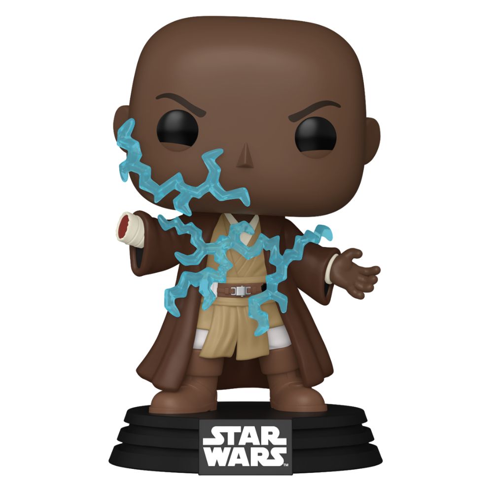 Star Wars - Mace Windu Electricity Glow in the Dark US Exclusive Pop! Vinyl