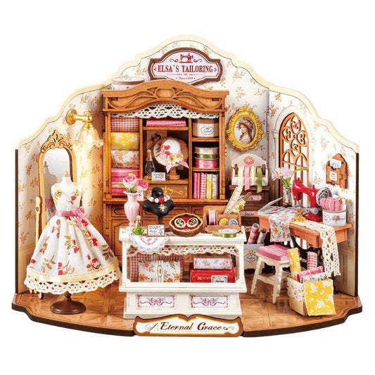 Robotime - DIY Mini House Elsa's Tailoring