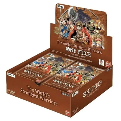 One Piece Card Game: Booster Display – The World's Strongest Warriors [OP-17] - Release Date 28th August 2026 (1 per person)
