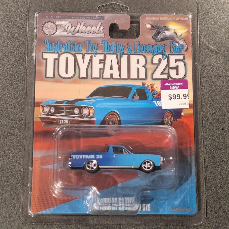 Oz Wheels Toy Fair 2025 Ford XY GT Falcon Ute 1970