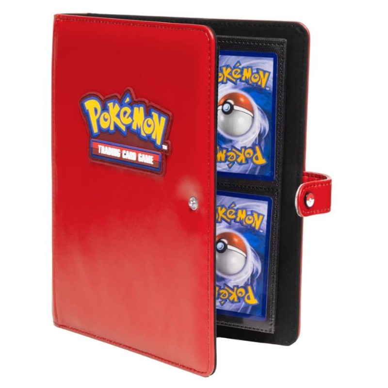 Pokemon Premium Red Snap Binder
