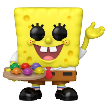 SpongeBob SquarePants - SpongeBob with Pretty Patties Glow in the Dark US Exclusive Pop! Vinyl