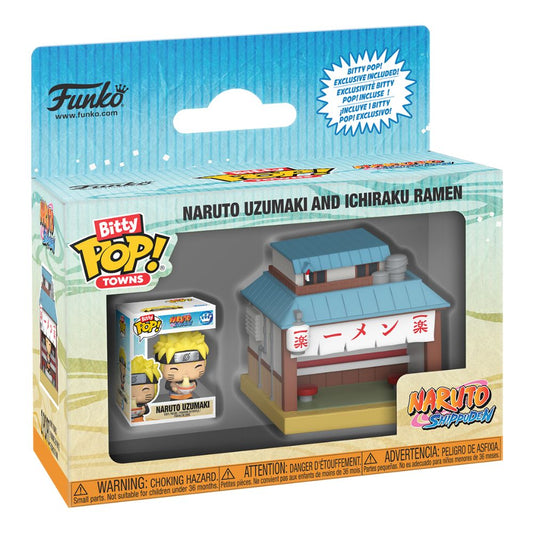 Naruto: Shippuden - Ichiraku Ramen & Naruto Uzumaki Bitty Pop! Town