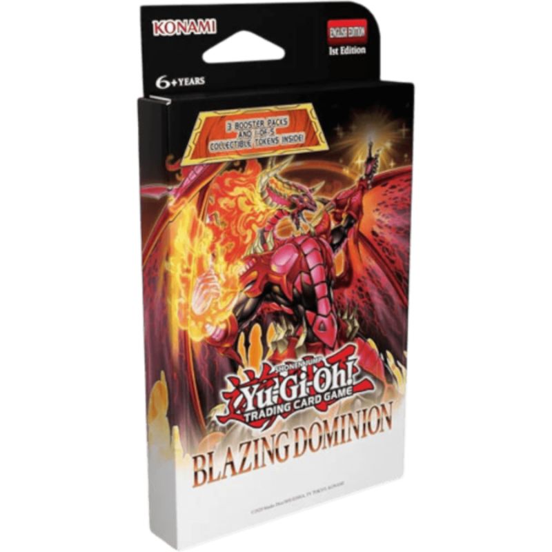 Yu-Gi-Oh - Blazing Dominion 3PK Tuckbox