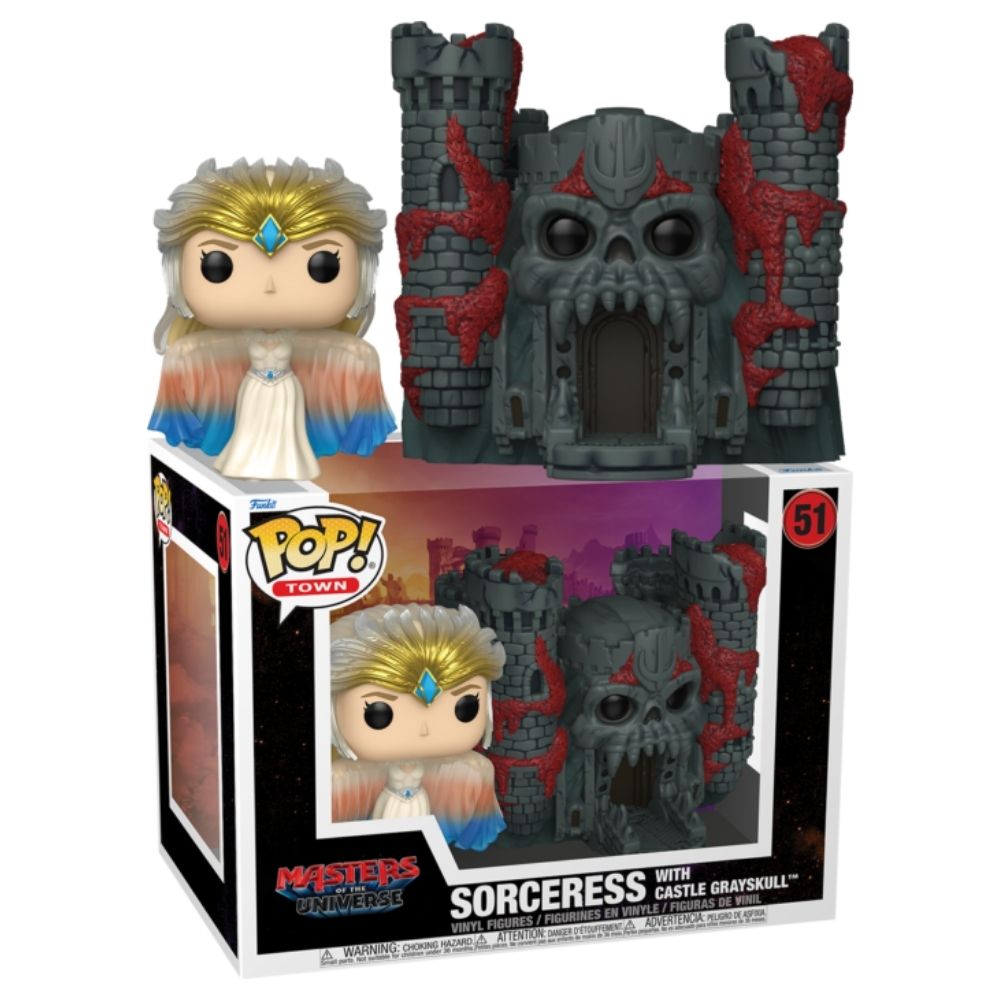 Masters of the Universe (2026) - Castle Grayskull with Sorceress Pop! Vinyl Town