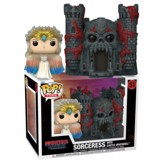 Masters of the Universe (2026) - Castle Grayskull with Sorceress Pop! Vinyl Town