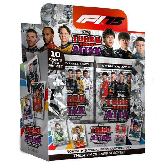 F1 Turbo Attax 2025 Booster (24 Boosters)