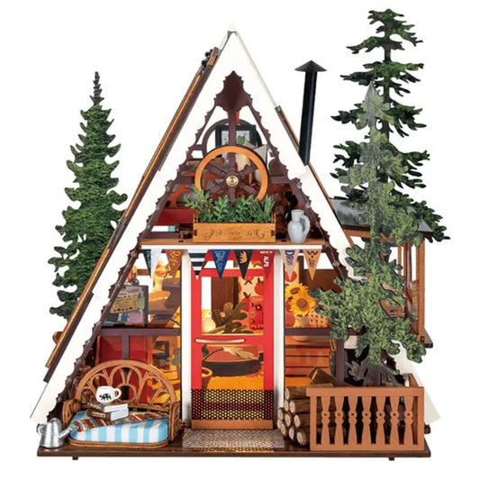 Robotime - DIY Mini House A-Frame Cabin