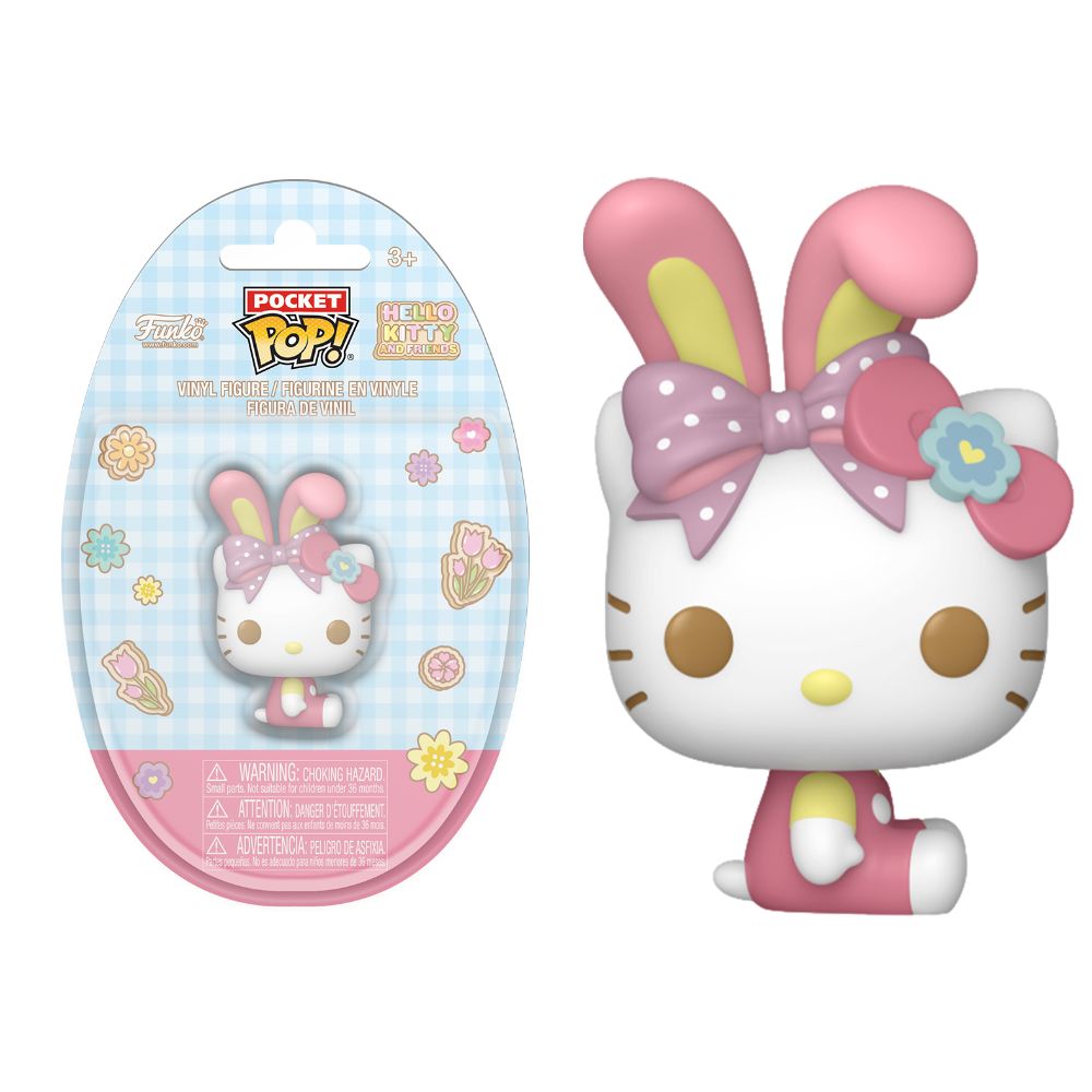 Hello Kitty & Friends - Hello Kitty with Bunny Ears Pocket Pop! Vinyl