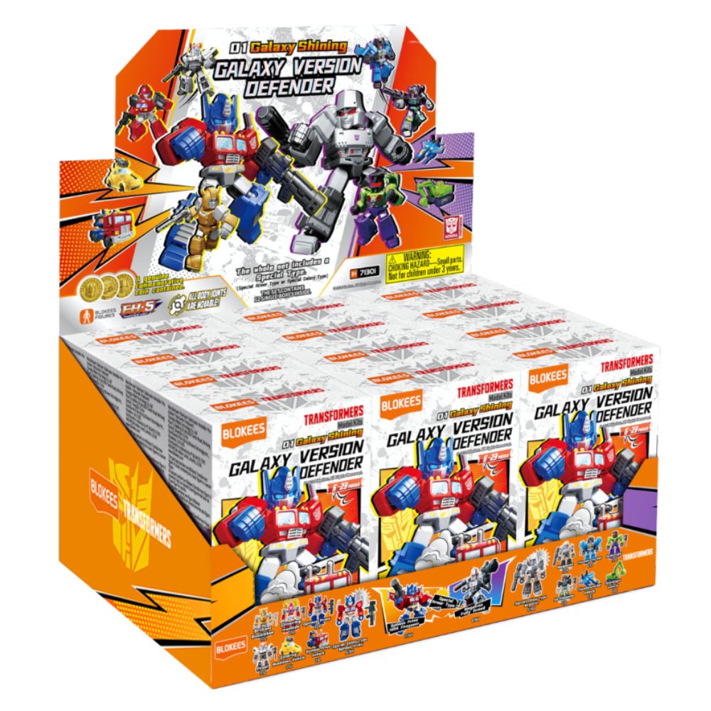 Blokees Figure - Transformers GVD01 Galaxy Shining (Display of 12 Units)
