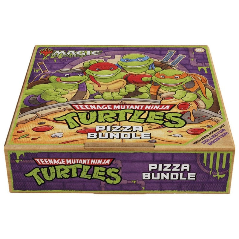 Magic the Gathering Teenage Mutant Ninja Turtles Pizza Bundle - Release Date 27th March