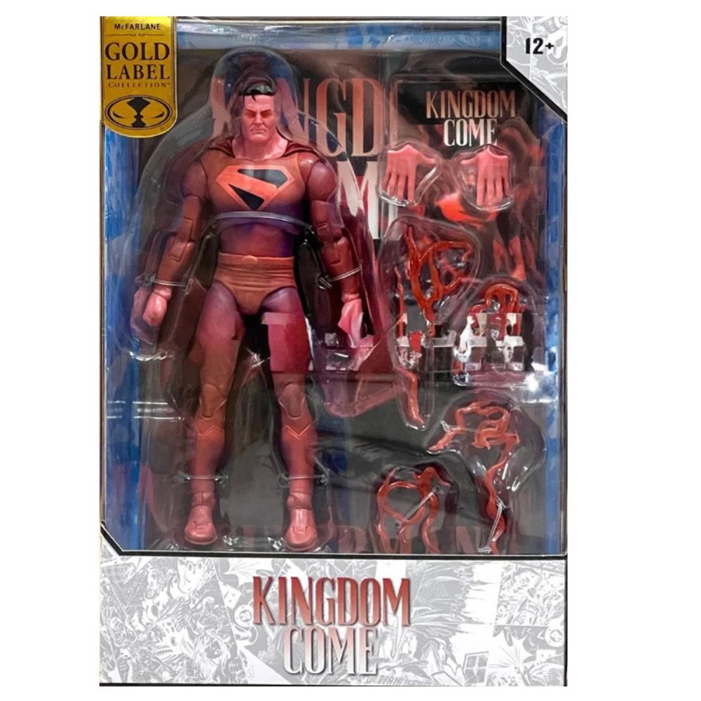 DC Multiverse - Superman Cover Recreations (Kingdom Come) (Gold Label) 7 Inch Figure