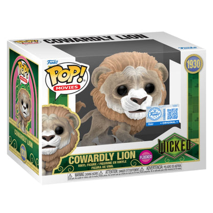 Wicked: For Good (2025) - Cowardly Lion Flocked US Exclusive Pop! Vinyl
